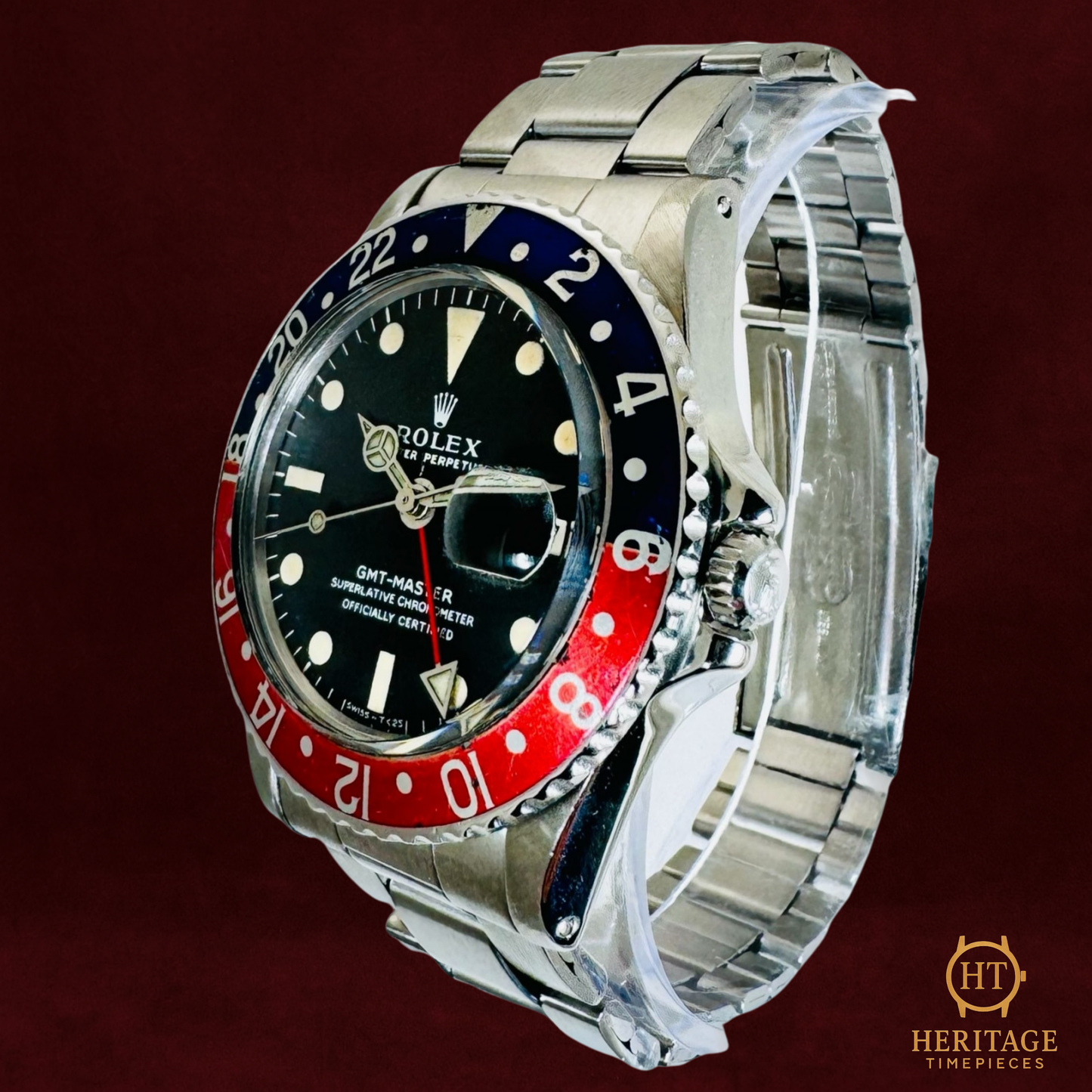 Rolex GMT-Master (Mark I “Long E” Pepsi Bezel) - Reference 1675 (c.1970s)