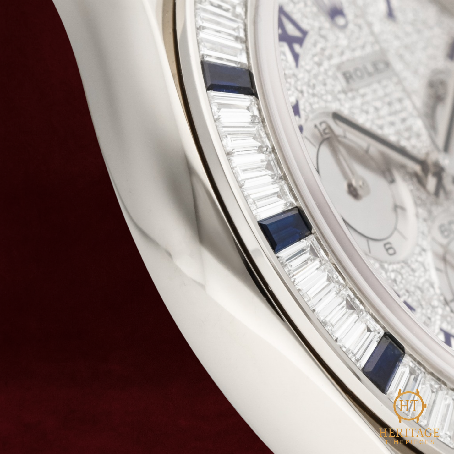 Rolex Cosmograph Daytona ‘White Gold – Diamond & Sapphire Bezel’ – Reference 11659912SA (2018)