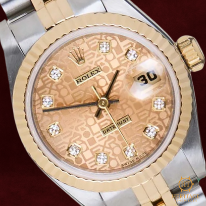 Rolex Datejust 26 ‘Champagne Diamond Jubilee Dial’ - Reference 69173 (1999)