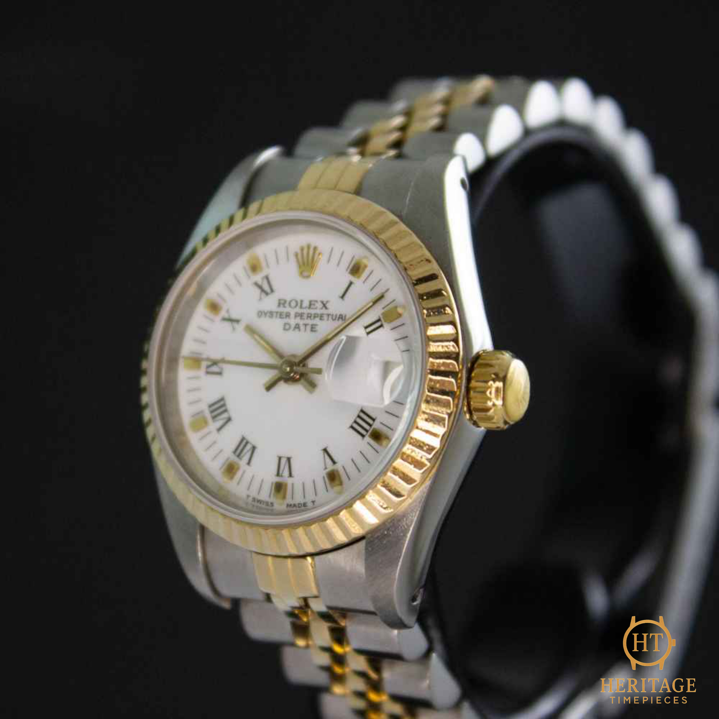 Rolex Lady Datejust ‘White Dial – Steel & Yellow Gold’ – Reference 69173 (1985)