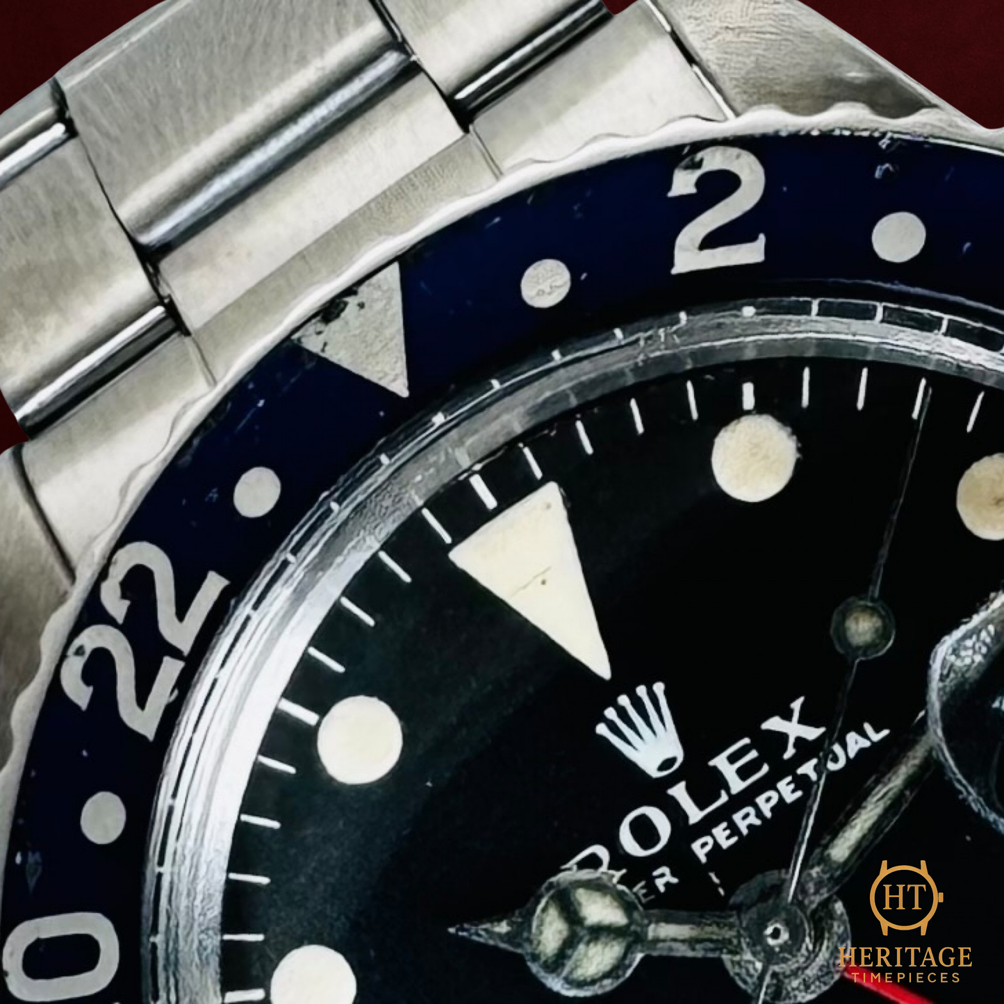 Rolex GMT-Master (Mark I “Long E” Pepsi Bezel) - Reference 1675 (c.1970s)