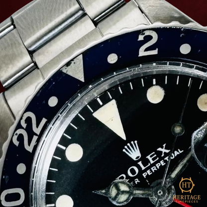 Rolex GMT-Master (Mark I “Long E” Pepsi Bezel) - Reference 1675 (c.1970s)