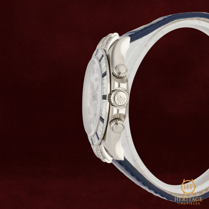 Rolex Cosmograph Daytona ‘White Gold – Diamond & Sapphire Bezel’ – Reference 11659912SA (2018)