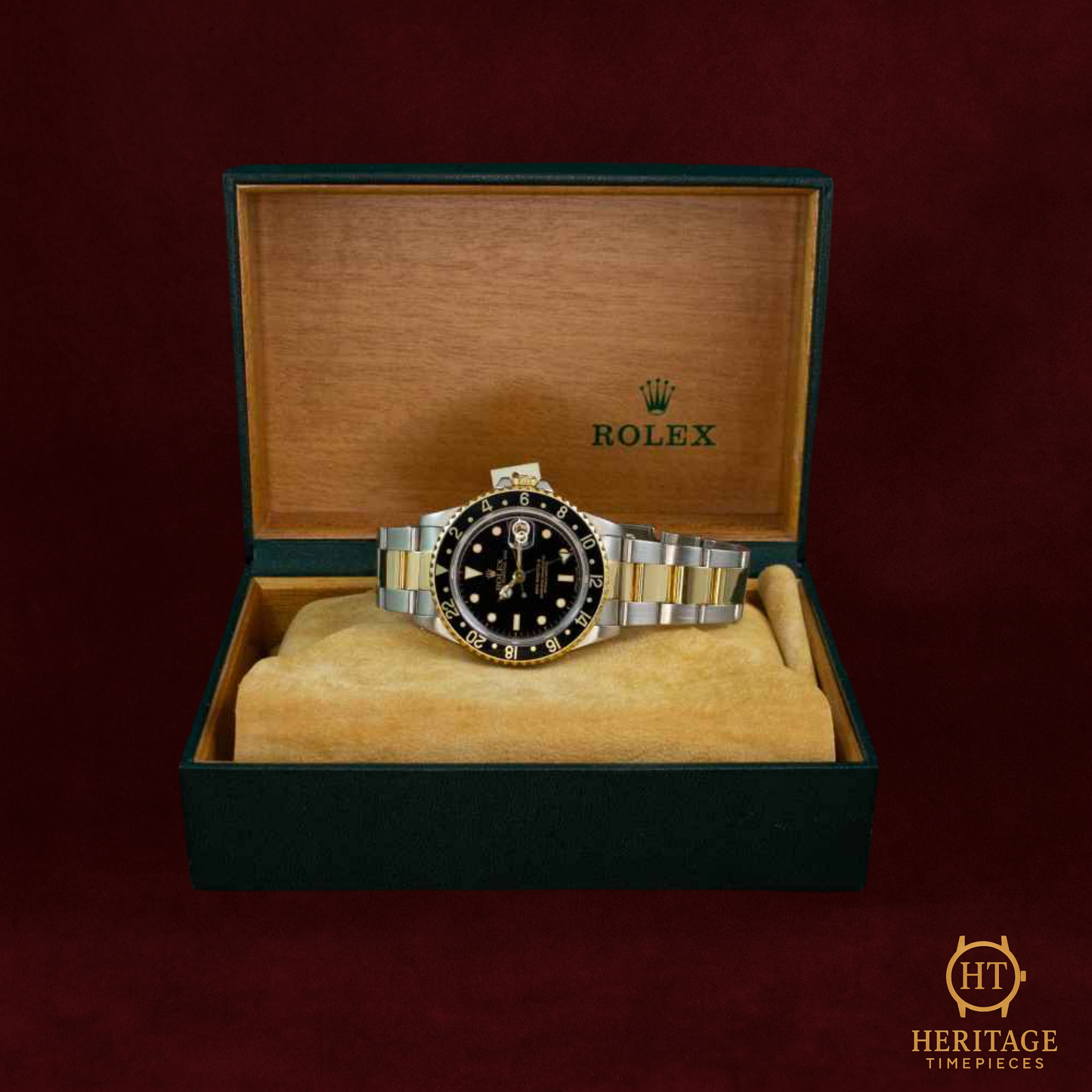 Rolex GMT-Master II ‘Steel & Yellow Gold – Black Dial’ – Reference 16713 (1991)