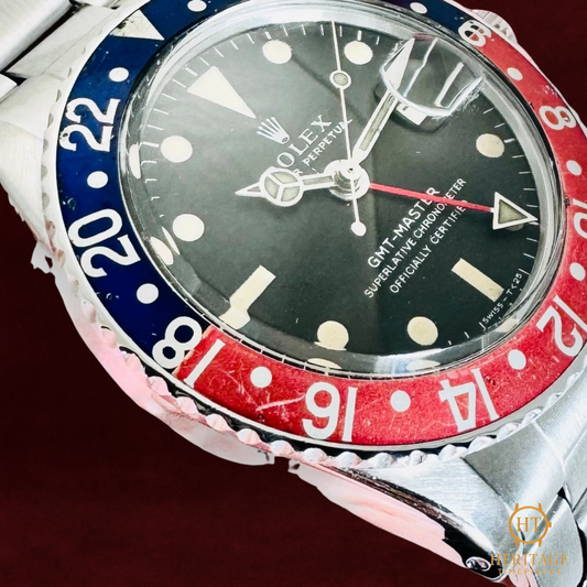 Rolex GMT-Master (Mark I “Long E” Pepsi Bezel) - Reference 1675 (c.1970s)