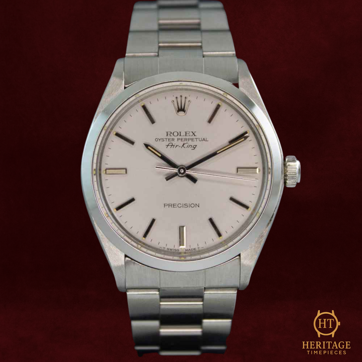 Rolex Air-King ‘Silver Dial – Stainless Steel’ – Reference 5500 (1982)