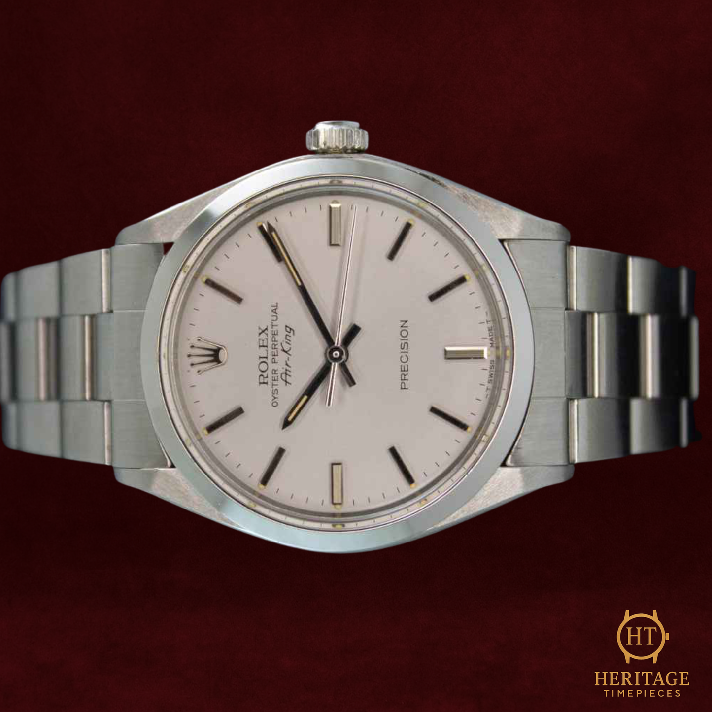 Rolex Air-King ‘Silver Dial – Stainless Steel’ – Reference 5500 (1982)