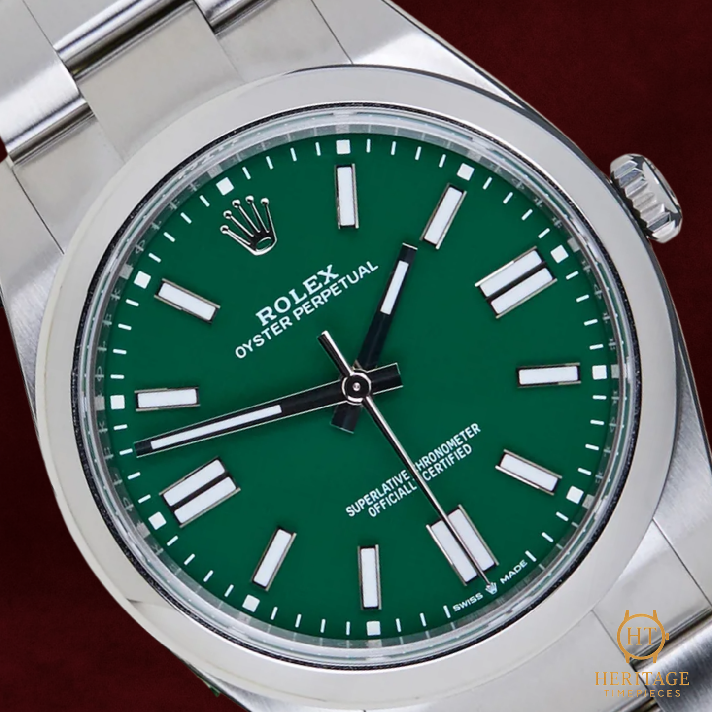 Rolex Oyster Perpetual 41 'Green Dial' - Reference 124300 (2025)