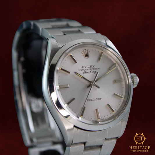 Rolex Air-King ‘Silver Dial – Stainless Steel’ – Reference 5500 (1982)