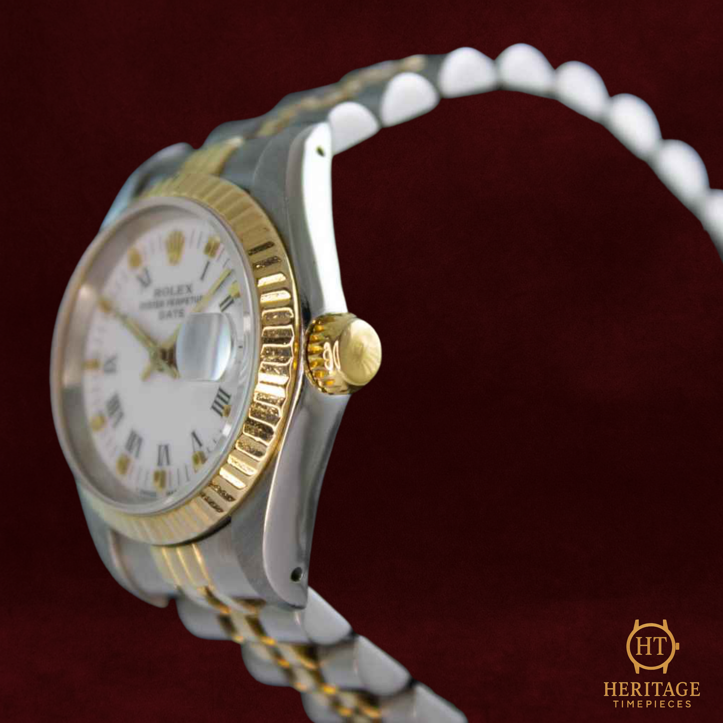 Rolex Lady Datejust ‘White Dial – Steel & Yellow Gold’ – Reference 69173 (1985)