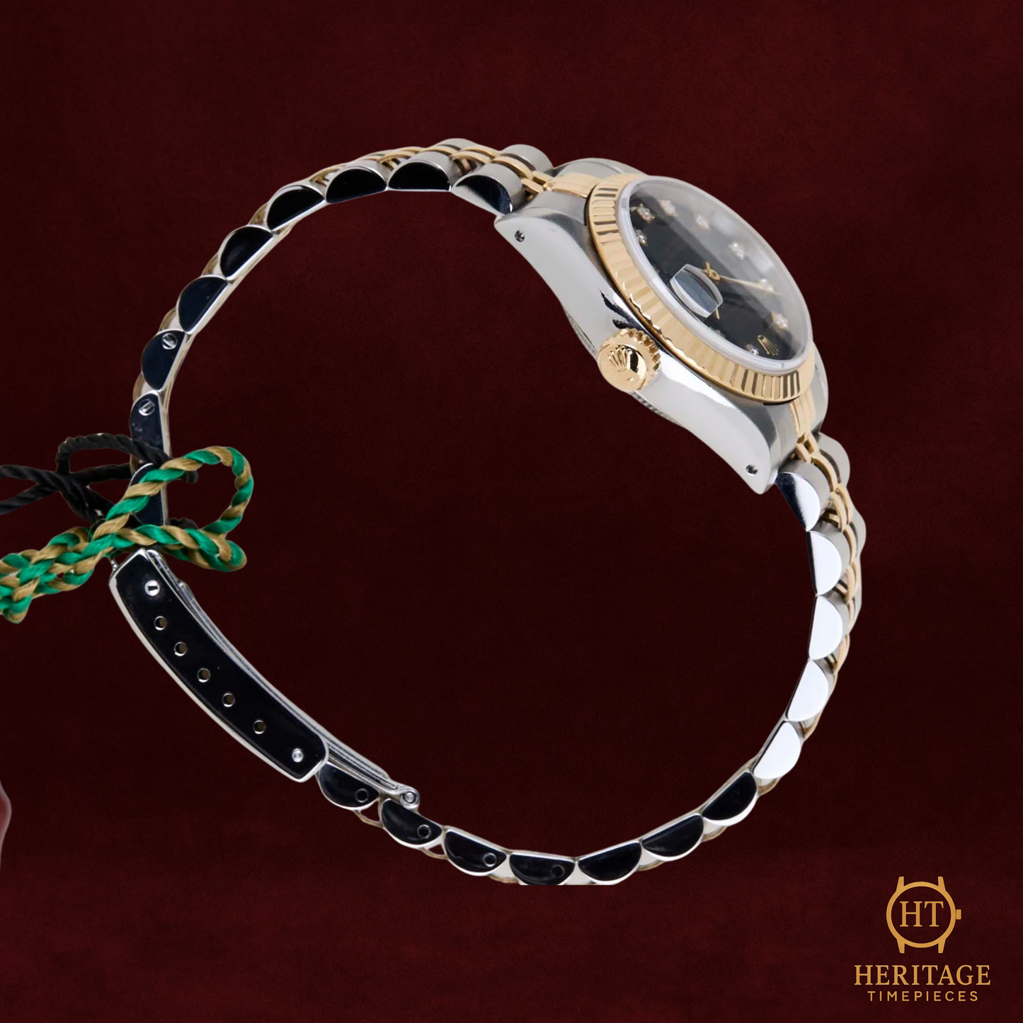 Rolex Datejust 26 'Black Diamond Dial Jubilee' - Reference 69173 (1990)