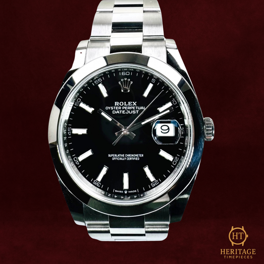 Rolex Datejust 41 ‘Black Dial’ – Reference 126300 (2025)