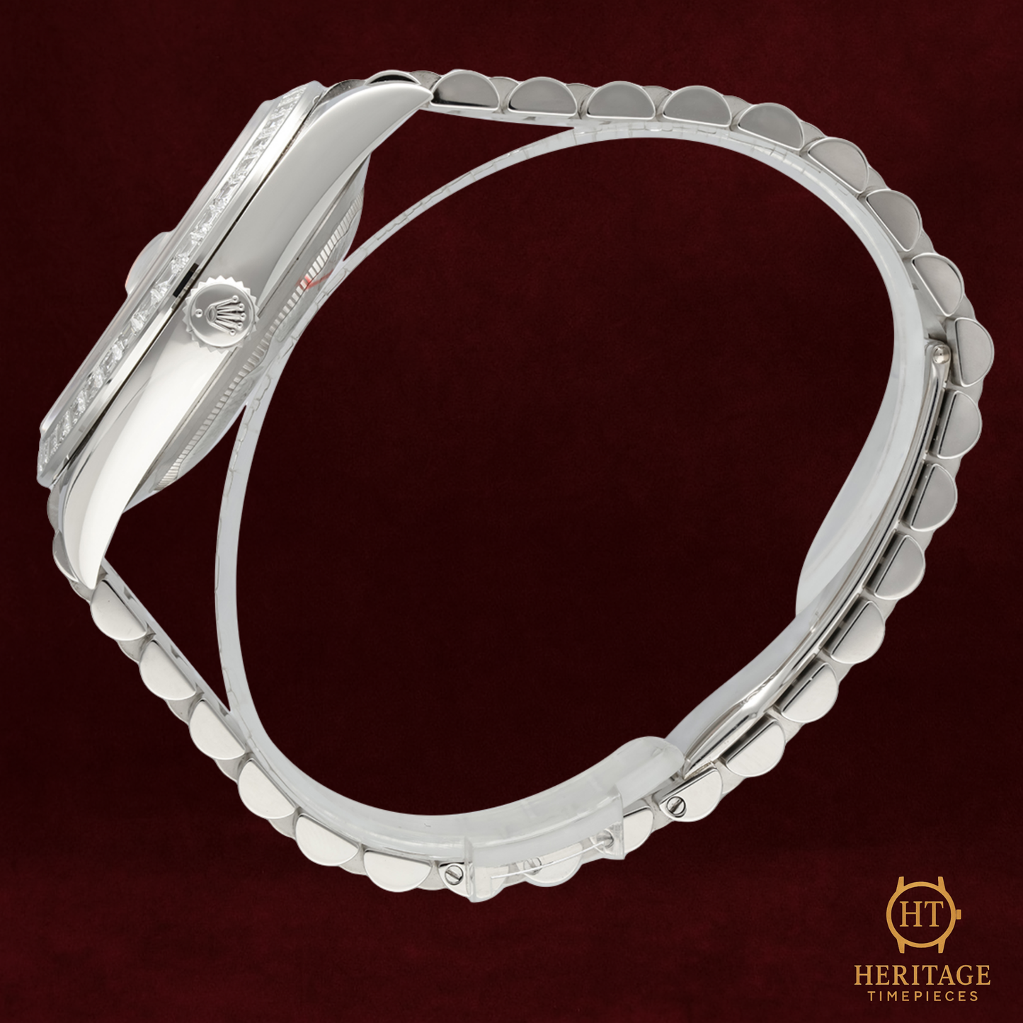 Rolex Day-Date 40 ‘Platinum – Meteorite Diamond Bezel’ – Reference 228396TBR (2023)