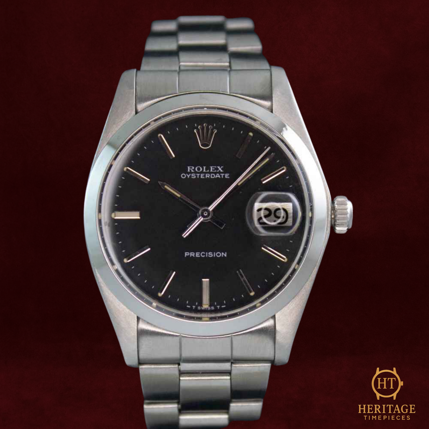 Rolex Date Precision ‘Grey Dial – Stainless Steel’ – Reference 6694 (1976)