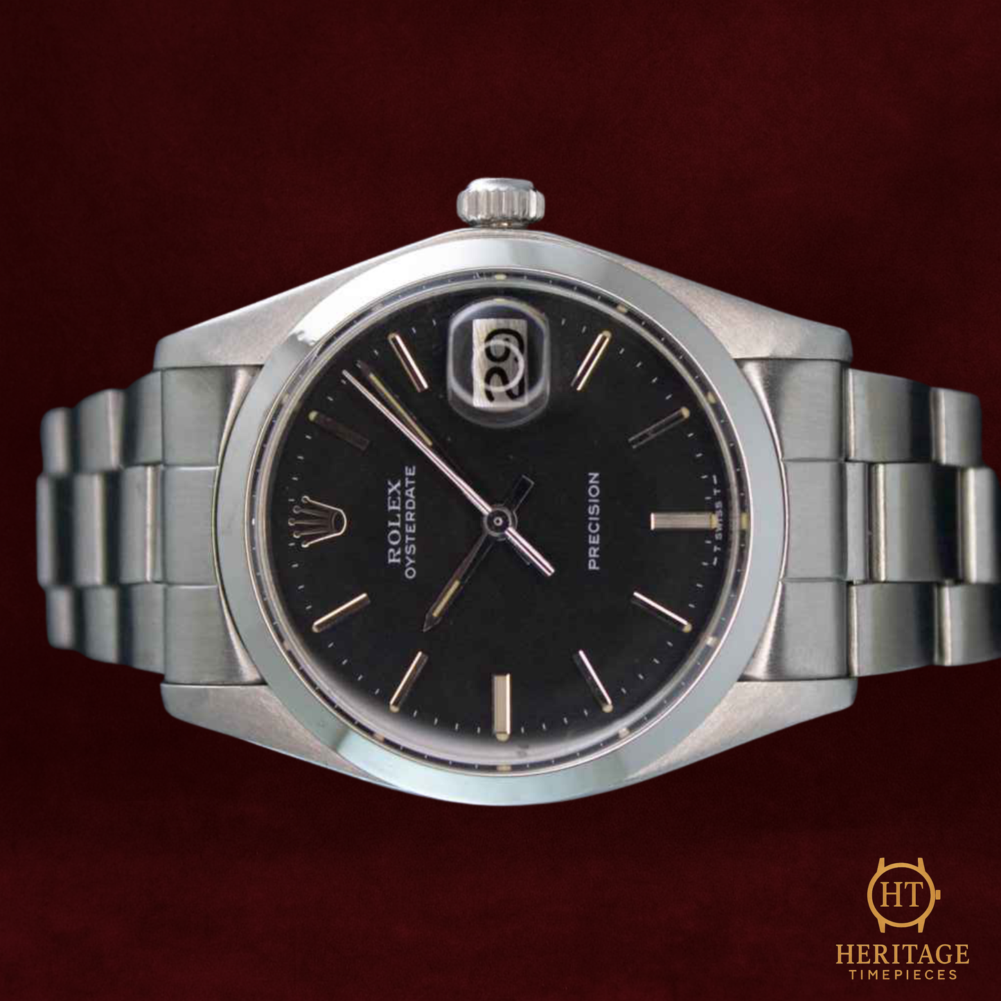 Rolex Date Precision ‘Grey Dial – Stainless Steel’ – Reference 6694 (1976)