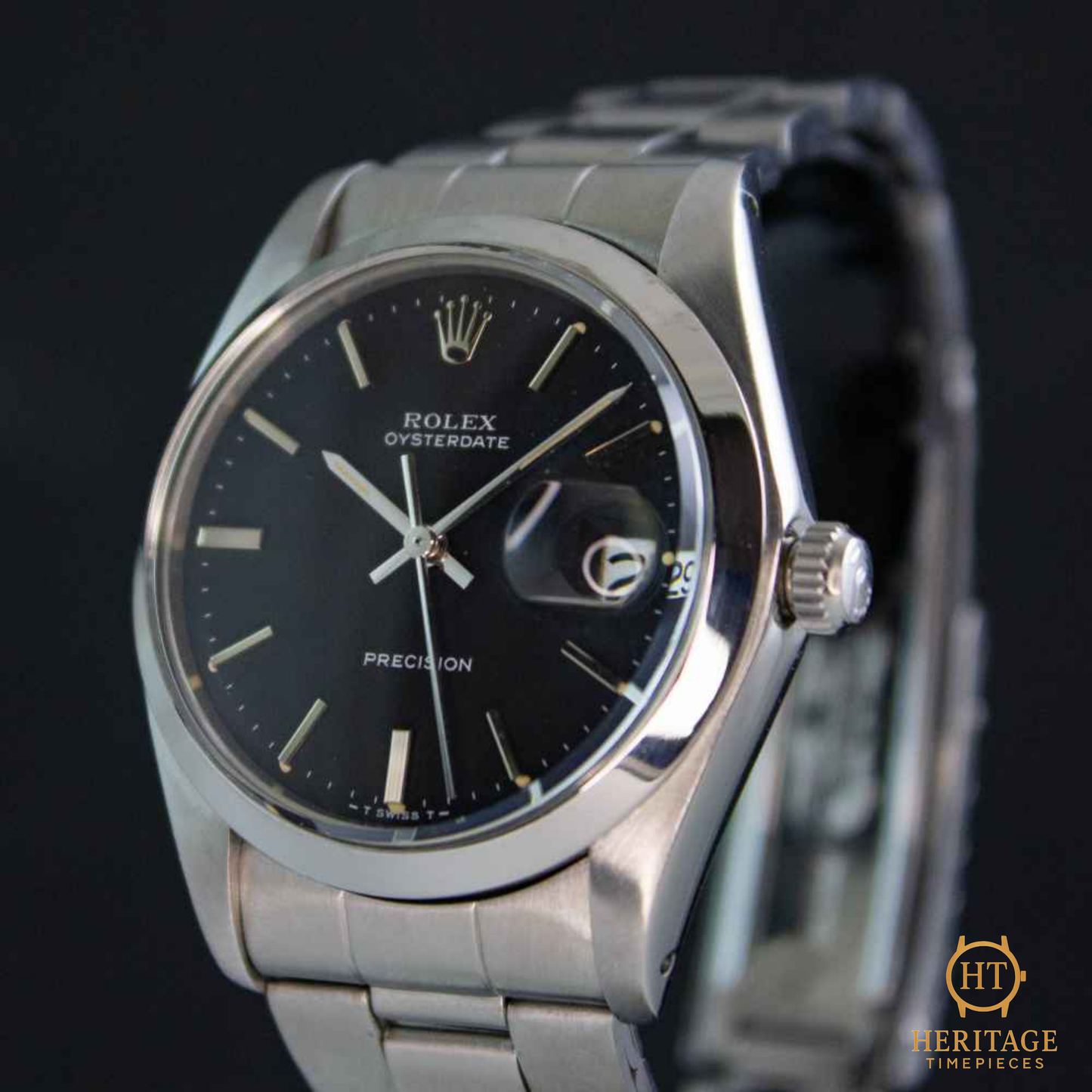 Rolex Date Precision ‘Grey Dial – Stainless Steel’ – Reference 6694 (1976)