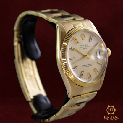Rolex Date ’Shantung Textured Gold Dial’ – Reference 1503 (1973)