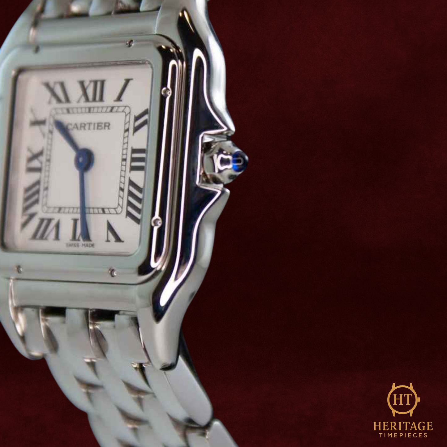 Cartier Panthère ‘White Dial – Stainless Steel’ – Reference 4016