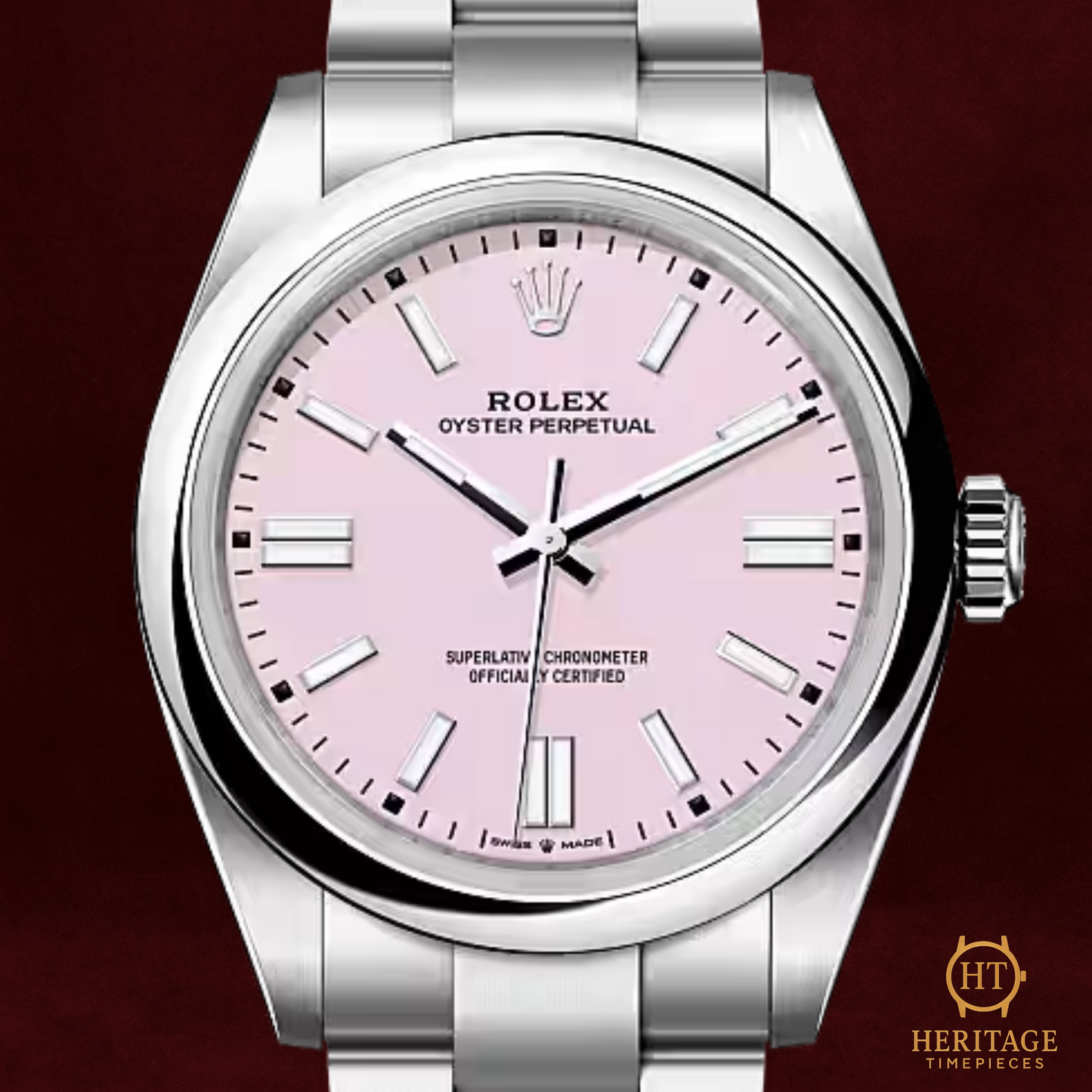 Rolex Oyster Perpetual 41 Pink Dial – Reference 134300 (2026) HE