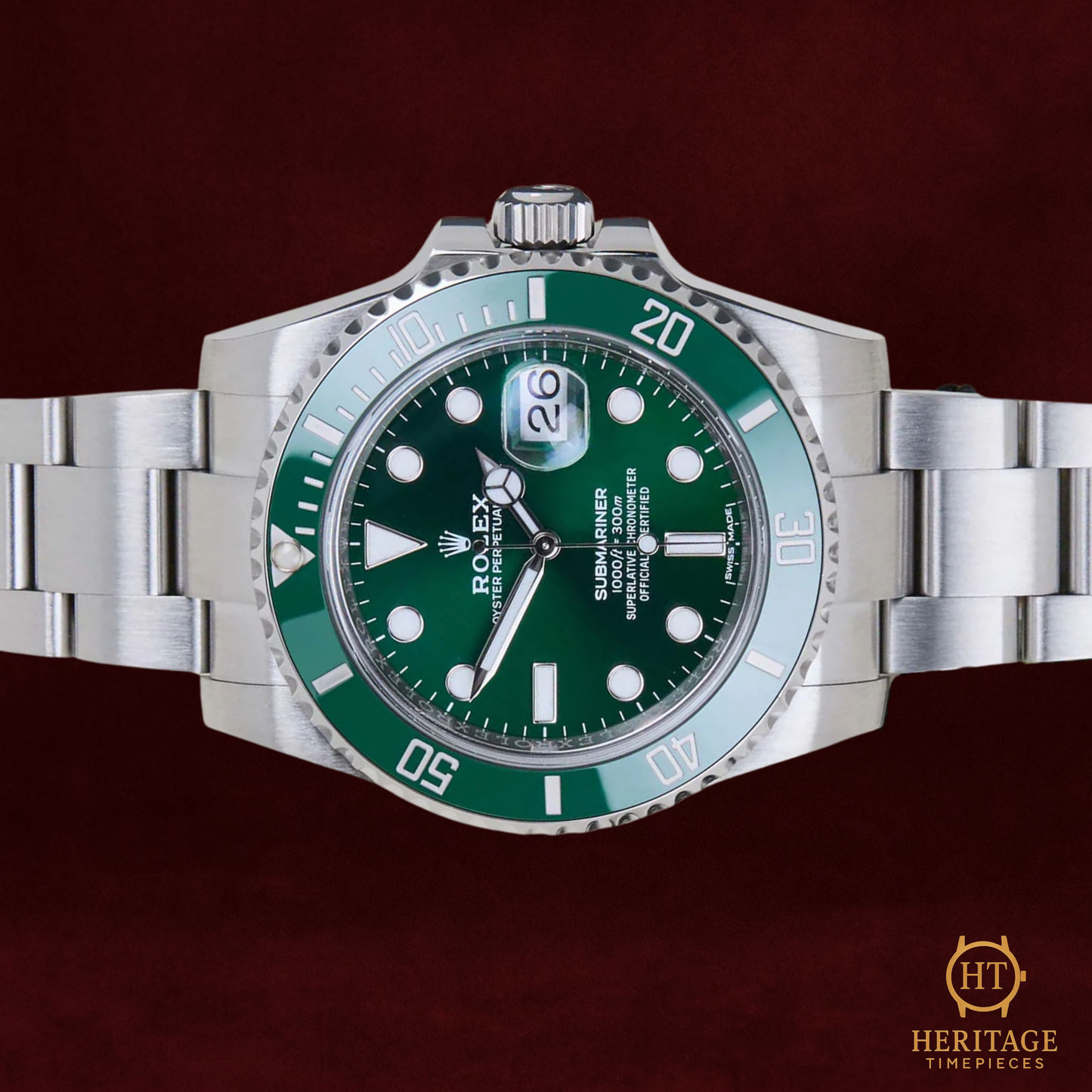 Rolex Submariner Date “Hulk” – Reference 116610LV (February 2019)