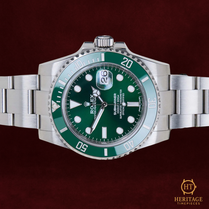 Rolex Submariner Date “Hulk” – Reference 116610LV (February 2019)