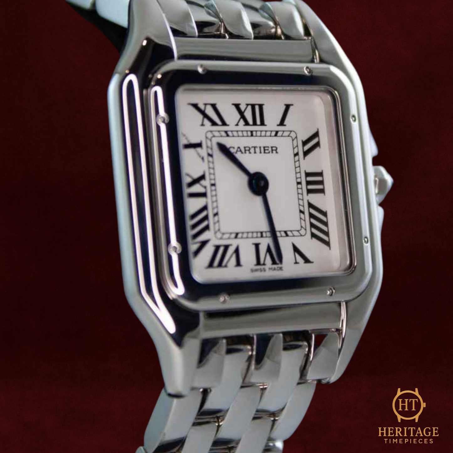 Cartier Panthère ‘White Dial – Stainless Steel’ – Reference 4016