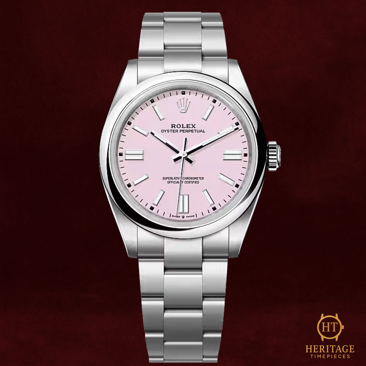 Rolex Oyster Perpetual 41 Pink Dial – Reference 134300 (2026) HE