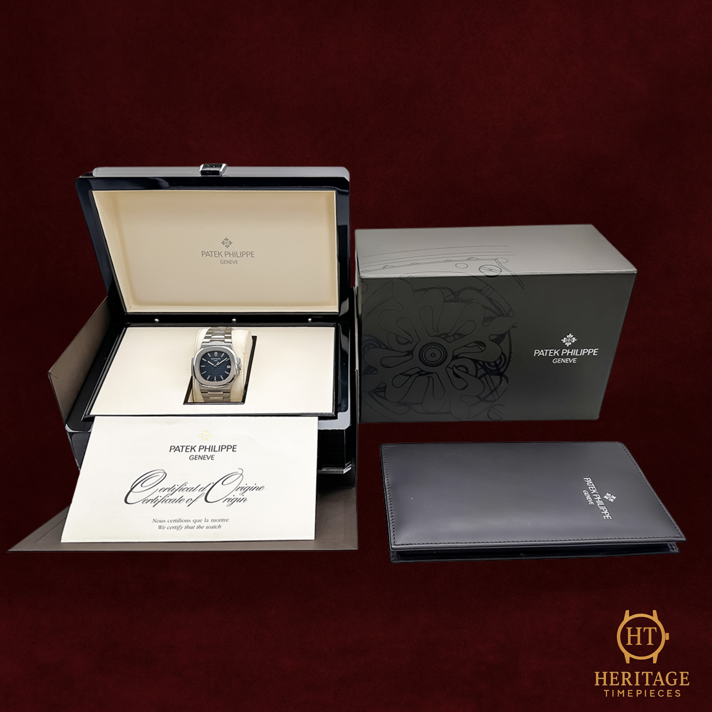 Patek Philippe Nautilus 5711/1A-001 ‘Blue Dial – Stainless Steel’ (2007)