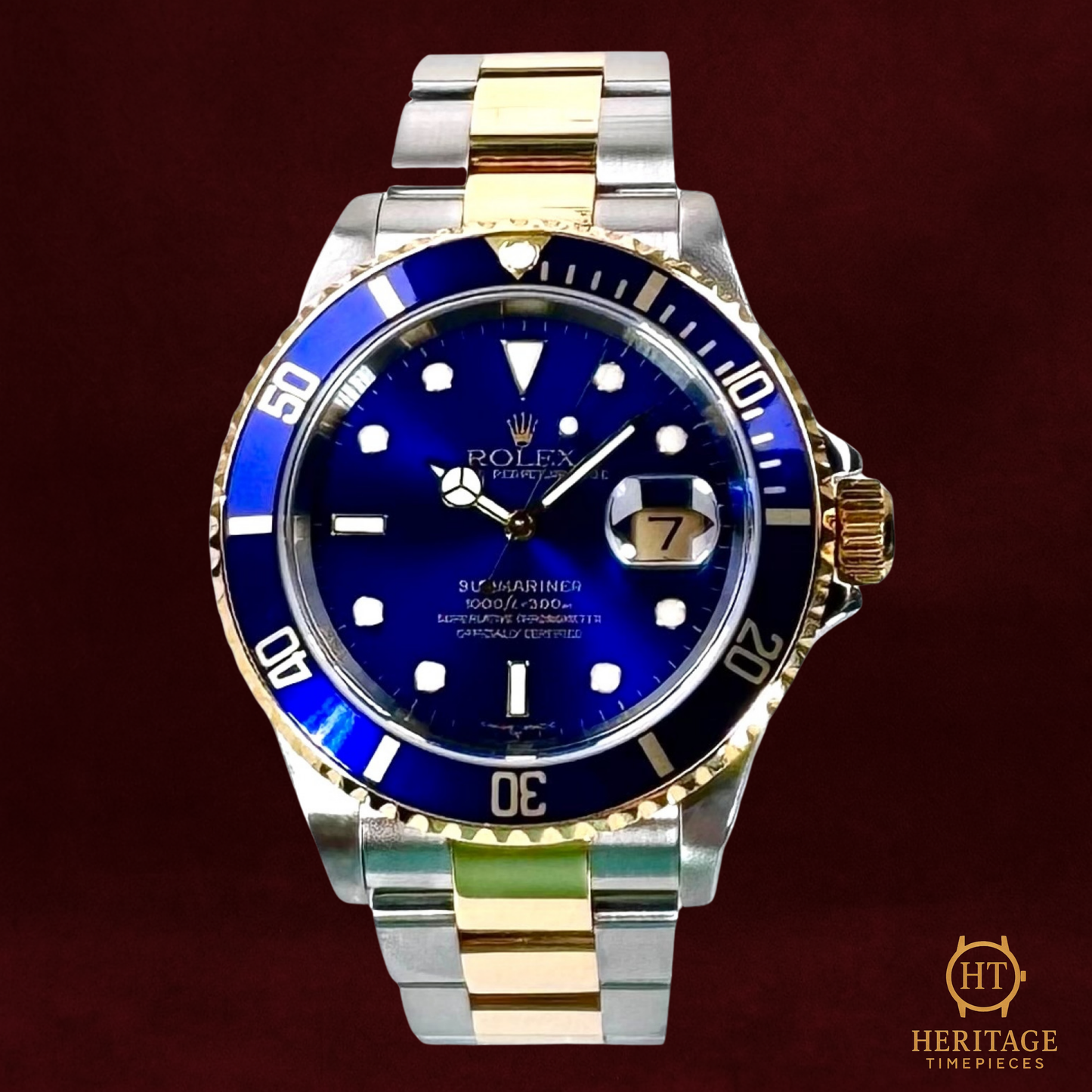 Rolex Submariner Date 'Blue Dial, Two-Tone “Bluesy”' - Reference 16613 (2000)