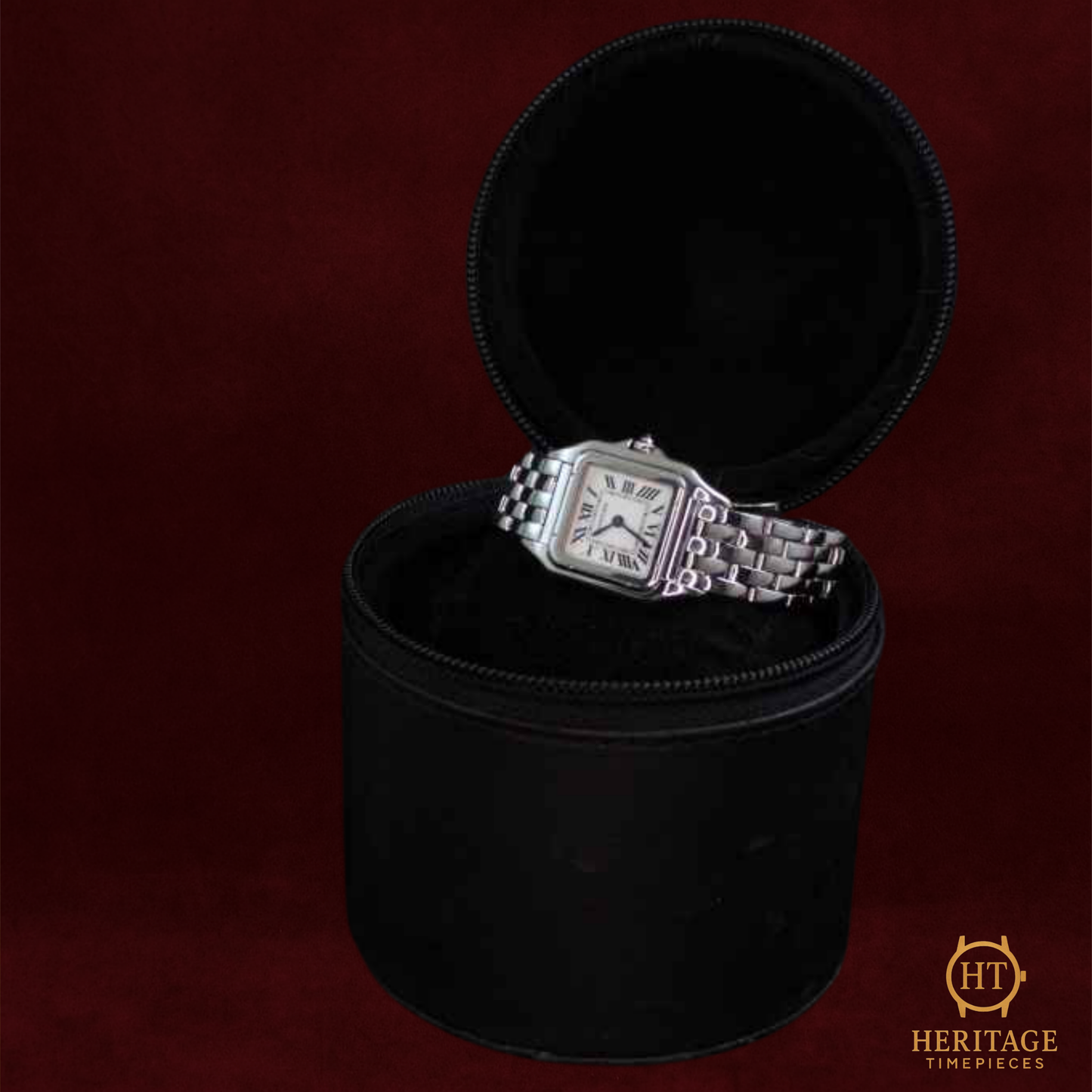 Cartier Panthère ‘White Dial – Stainless Steel’ – Reference 4016