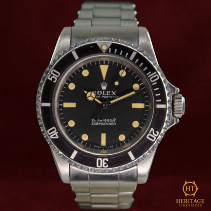 Rolex Submariner ’1960s Matte Dial No-Date’ – Reference 5513 (1967)