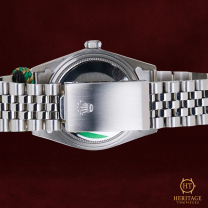 Rolex Datejust 36 ‘Silver Linen Dial – White Gold Fluted Bezel’ - Reference 16014 (1988)