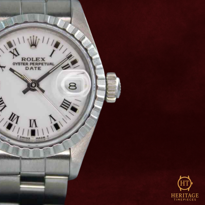 Rolex Lady Date ‘White Dial – Stainless Steel’ – Reference 69240 (1989)