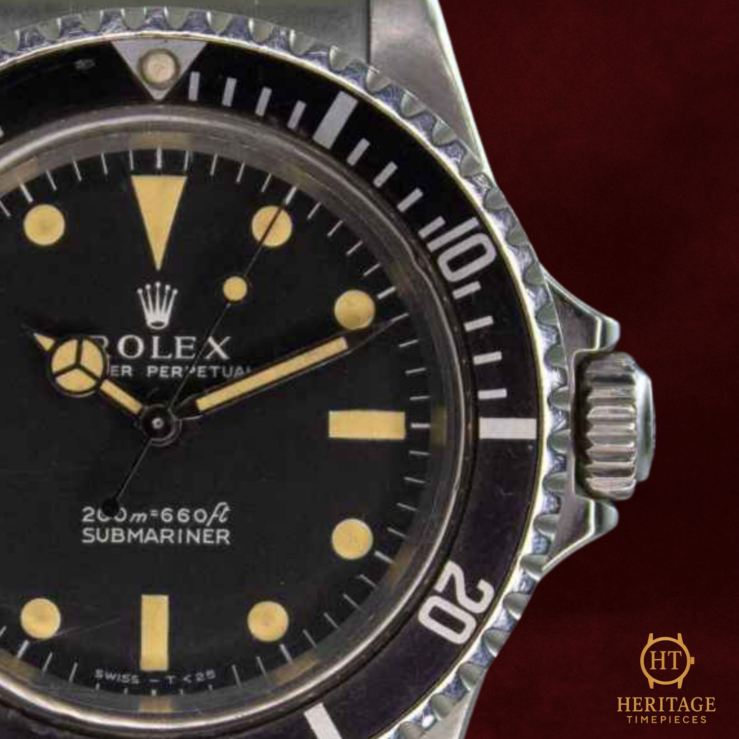 Rolex Submariner ’1960s Matte Dial No-Date’ – Reference 5513 (1967)