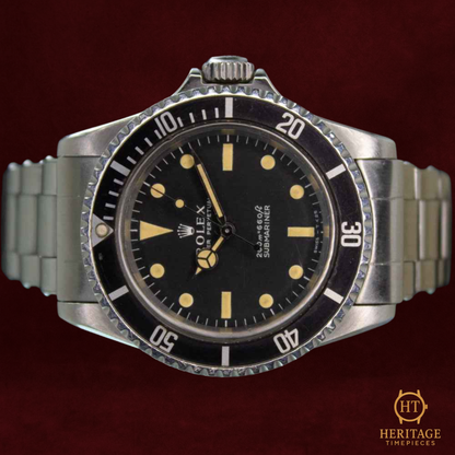 Rolex Submariner ’1960s Matte Dial No-Date’ – Reference 5513 (1967)