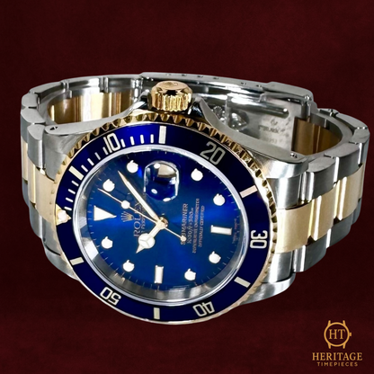 Rolex Submariner Date 'Blue Dial, Two-Tone “Bluesy”' - Reference 16613 (2000)