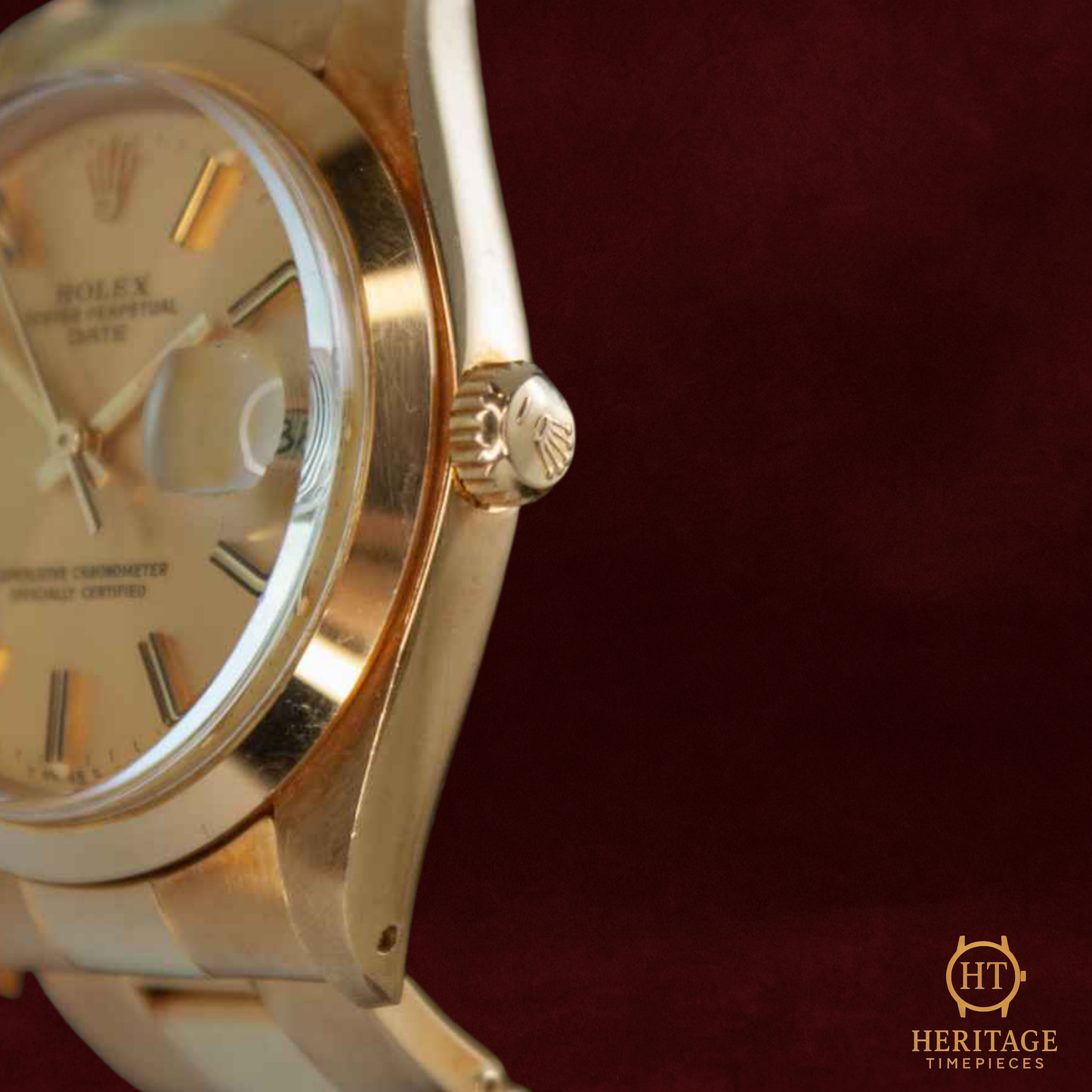 Rolex Date ‘Gold Dial – Yellow Gold’ – Reference 1500 (1978)