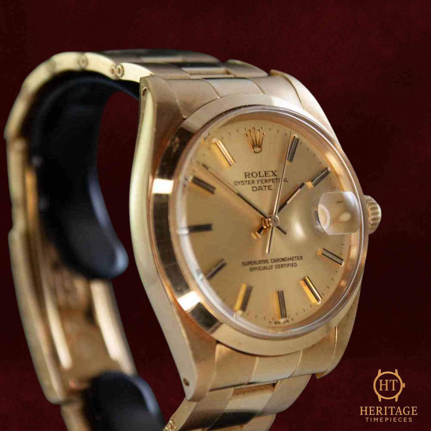 Rolex Date ‘Gold Dial – Yellow Gold’ – Reference 1500 (1978)
