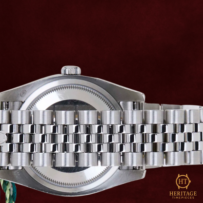 Rolex Datejust 36  'Black Dial “Roulette Date” Jubilee' – Reference 116234 (March 2018) ST