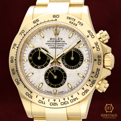 Rolex Cosmograph Daytona ‘Yellow Gold – Meteorite Dial’ – Reference 116508 (2022)