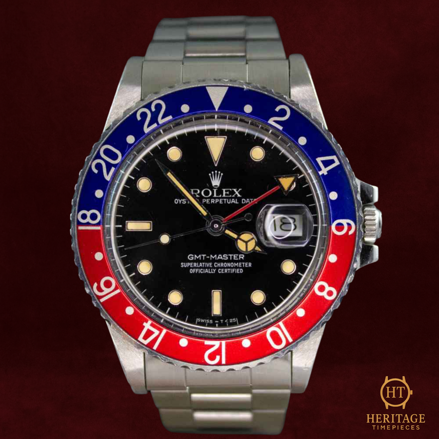 Rolex GMT-Master ’Transitional Plexi GMT’ – Reference 16750 (1986) RE