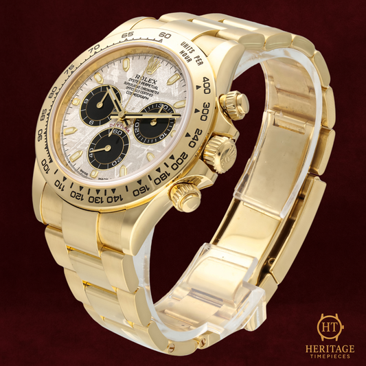Rolex Cosmograph Daytona ‘Yellow Gold – Meteorite Dial’ – Reference 116508 (2022)