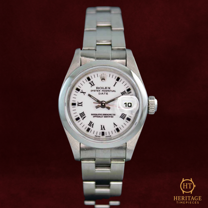 Rolex Lady Date ‘White Dial – Stainless Steel’ – Reference 79160 (1999)