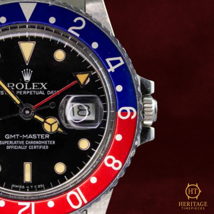 Rolex GMT-Master ’Transitional Plexi GMT’ – Reference 16750 (1986)