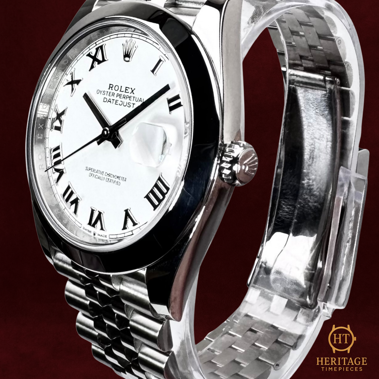 Rolex Datejust 41 ‘White Roman Dial’ – Reference 126300 (2023)