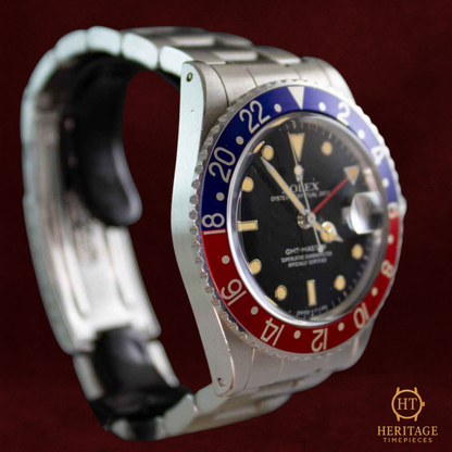 Rolex GMT-Master ’Transitional Plexi GMT’ – Reference 16750 (1986)