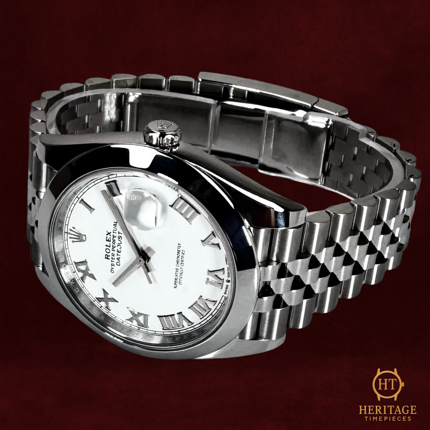 Rolex Datejust 41 ‘White Roman Dial’ – Reference 126300 (2023)