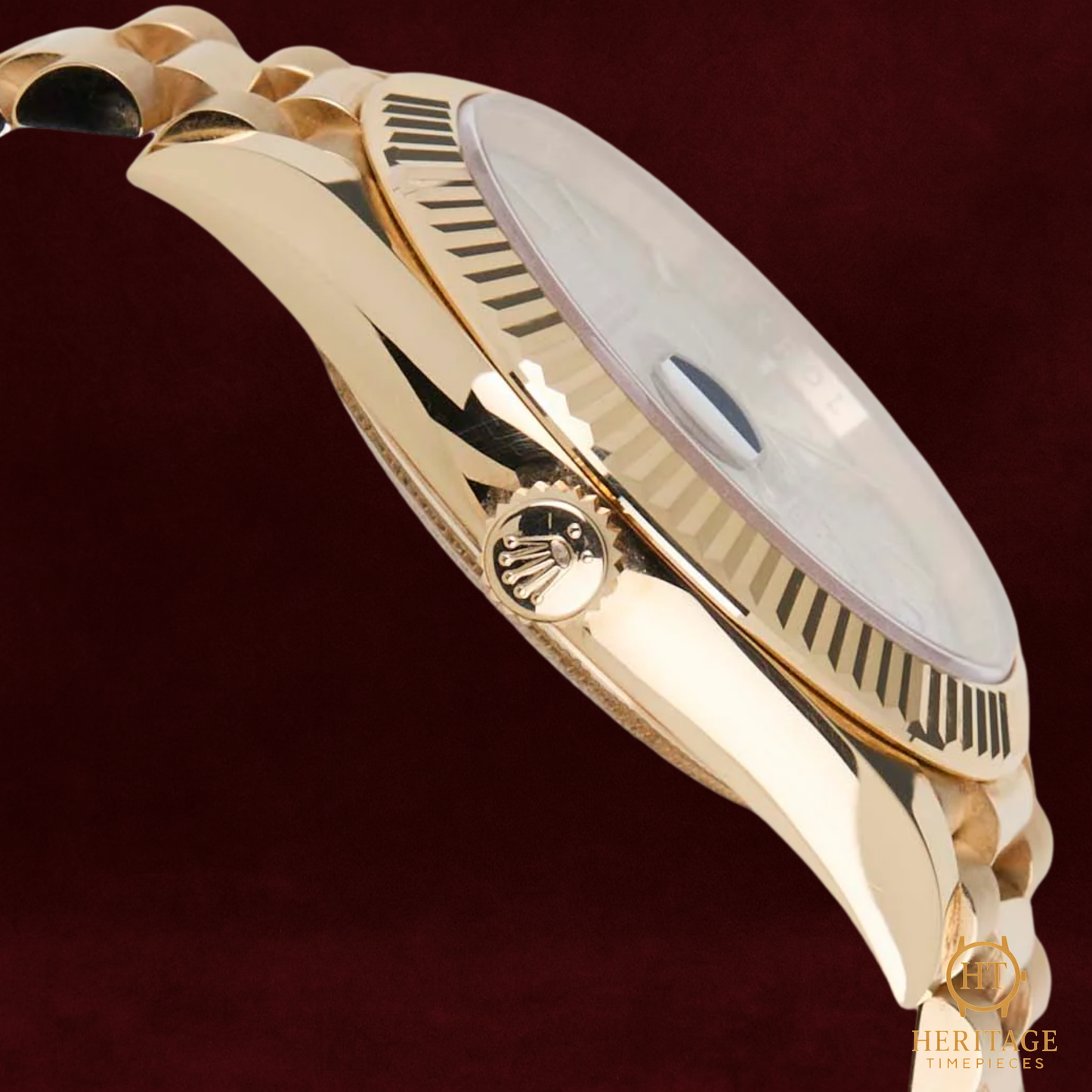 Rolex Day-Date 40 ‘Silver Diagonal Motif Dial’ - Reference 228238 (2022)