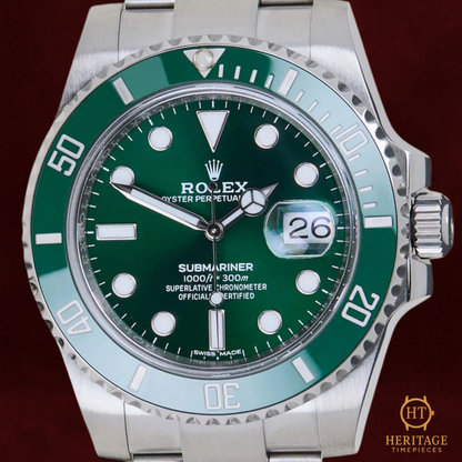 Rolex Submariner Date “Hulk” – Reference 116610LV (February 2019)