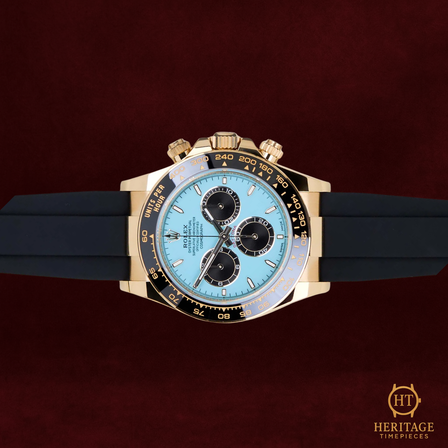 Rolex Daytona 'Yellow Gold - Tiffany Blue Dial - Oysterflex' - Reference 126518LN (2025)